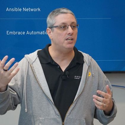 Peter-Sprygada-presents-Ansible-for-Red-Hat-at-Networking-Field-Day-NFD18